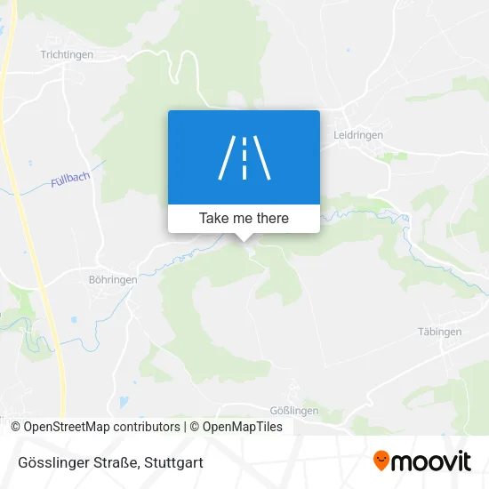 Gösslinger Straße map