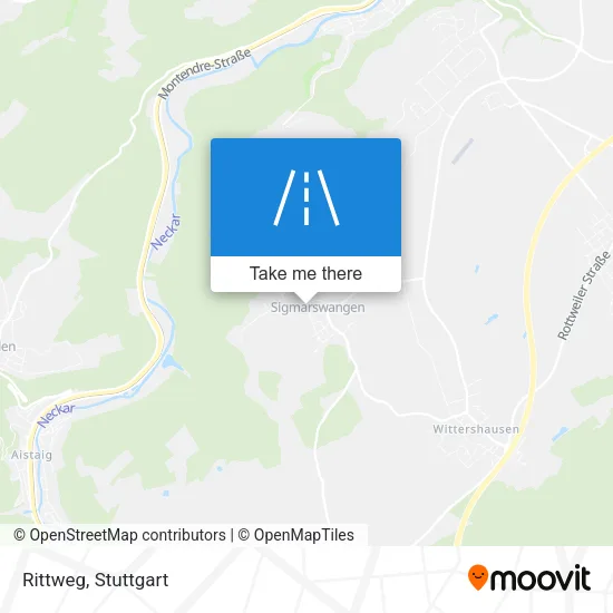 Карта Rittweg
