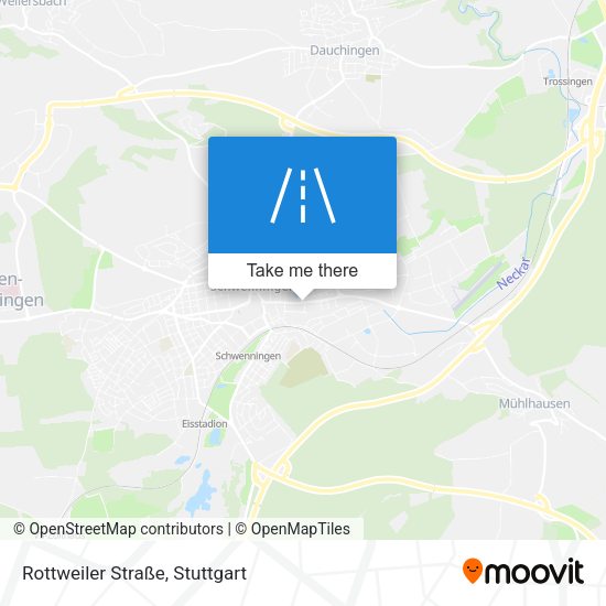 Rottweiler Straße map