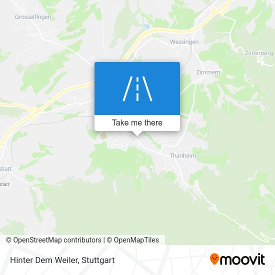 Карта Hinter Dem Weiler