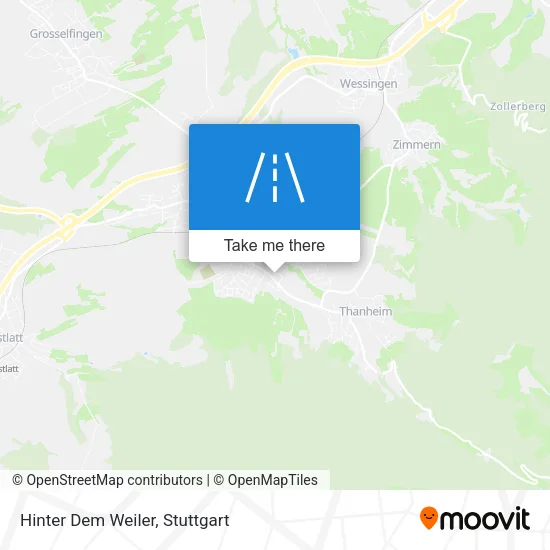 Карта Hinter Dem Weiler