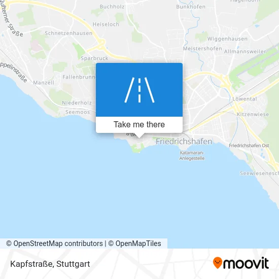 Карта Kapfstraße