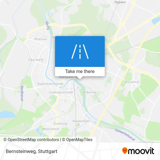 Карта Bernsteinweg