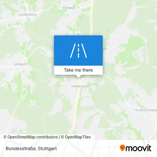 Карта Bundesstraße