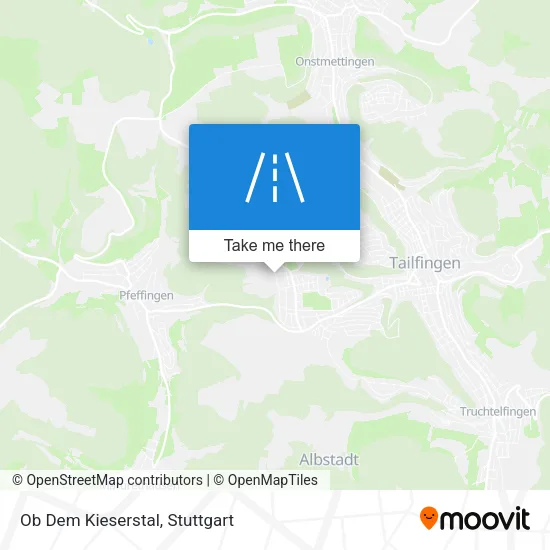 Карта Ob Dem Kieserstal
