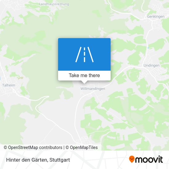 Hinter den Gärten map