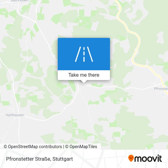 Pfronstetter Straße map