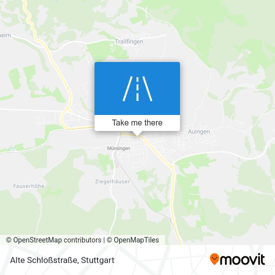 Alte Schloßstraße map