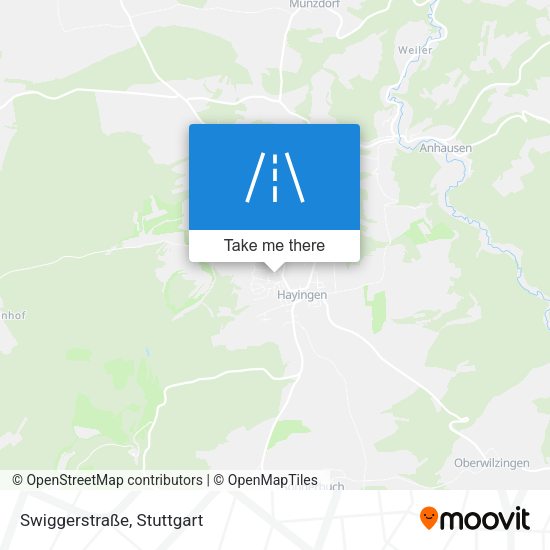 Swiggerstraße map