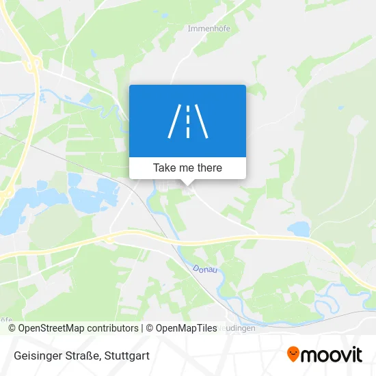 Карта Geisinger Straße