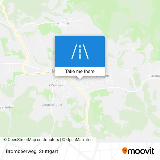 Карта Brombeerweg