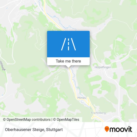 Oberhausener Steige map