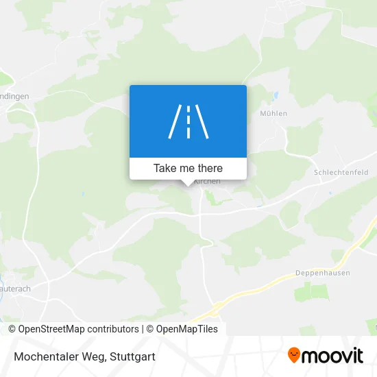 Карта Mochentaler Weg
