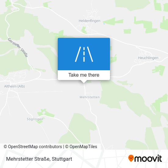 Mehrstetter Straße map