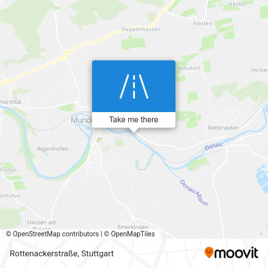 Карта Rottenackerstraße