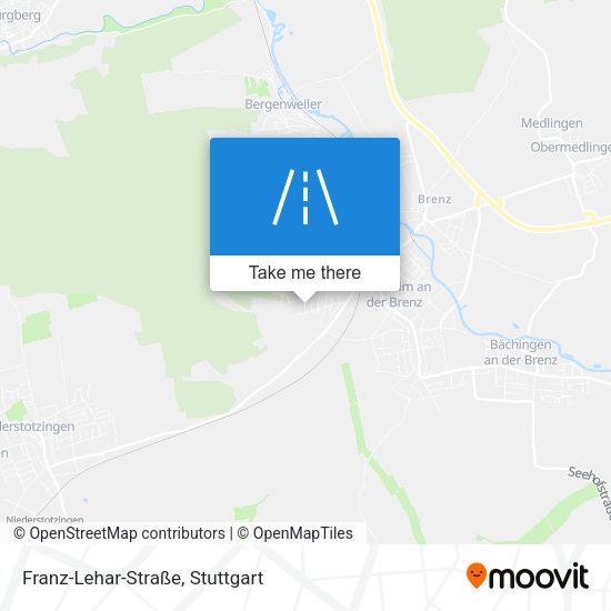 Franz-Lehar-Straße map