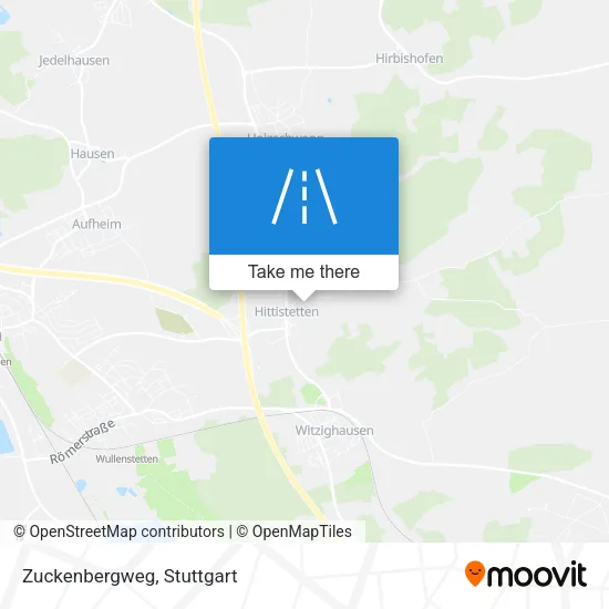 Карта Zuckenbergweg