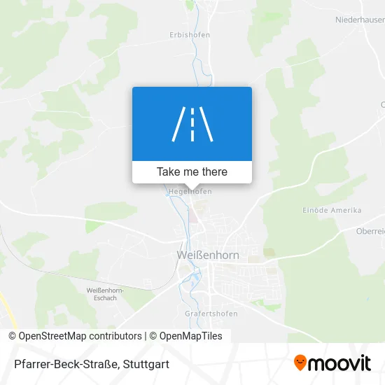 Карта Pfarrer-Beck-Straße