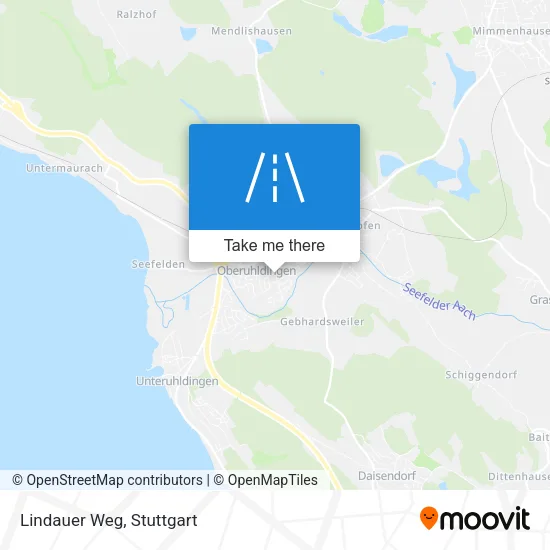 Карта Lindauer Weg