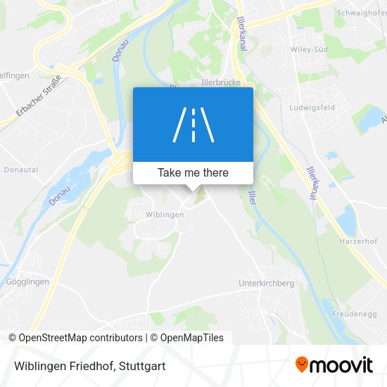 Wiblingen Friedhof map