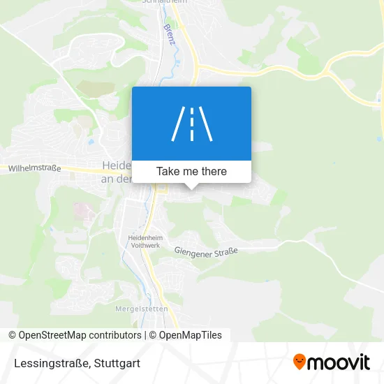 Lessingstraße map