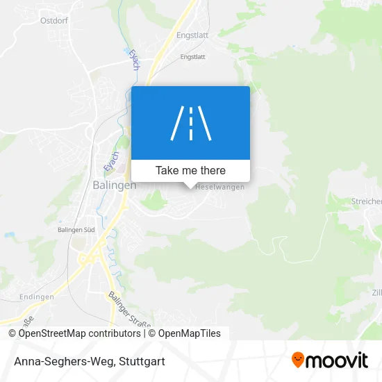 Карта Anna-Seghers-Weg