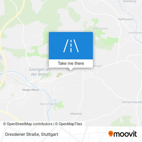 Dresdener Straße map