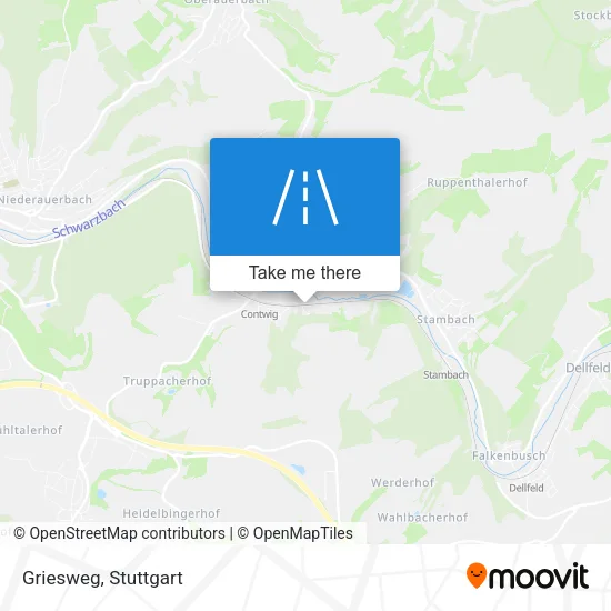 Griesweg map