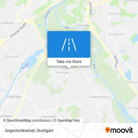 Карта Argentonkreisel