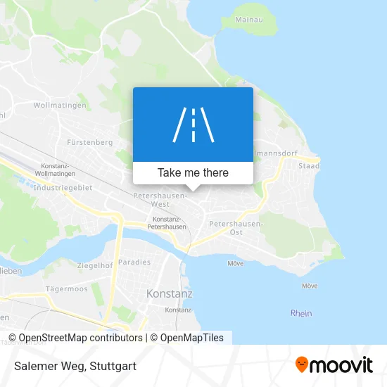 Карта Salemer Weg