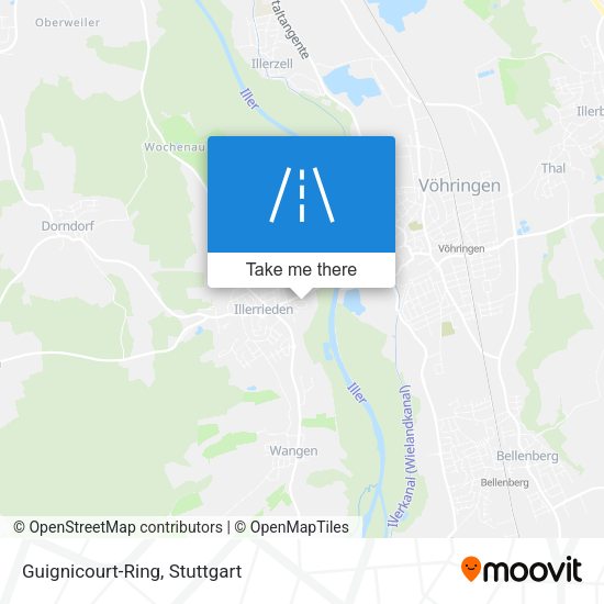 Карта Guignicourt-Ring