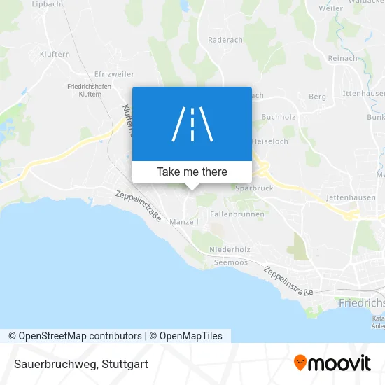 Карта Sauerbruchweg