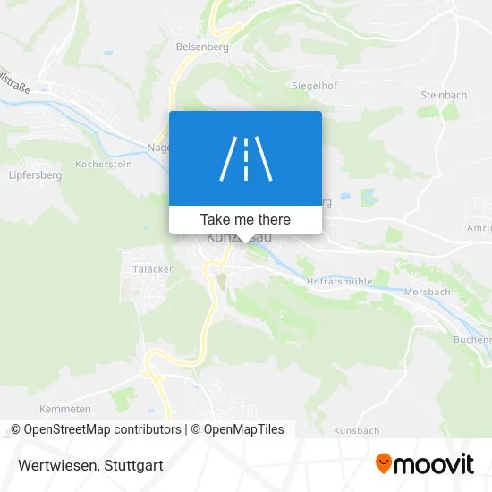 Карта Wertwiesen