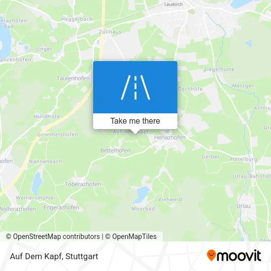 Карта Auf Dem Kapf