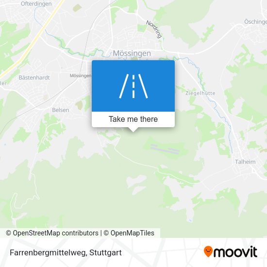Farrenbergmittelweg map