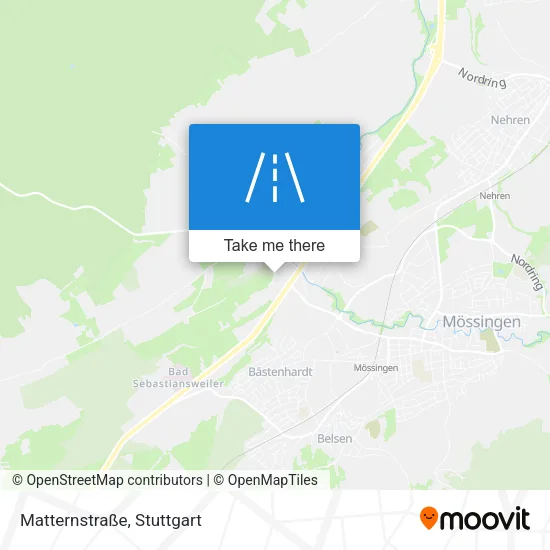 Карта Matternstraße