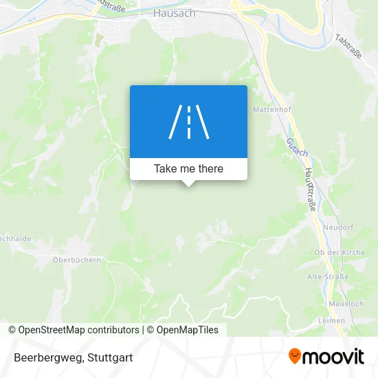 Карта Beerbergweg