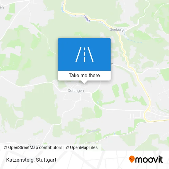 Карта Katzensteig