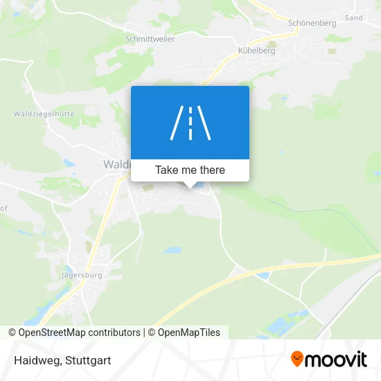 Haidweg map