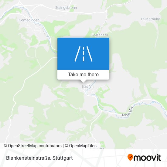 Blankensteinstraße map