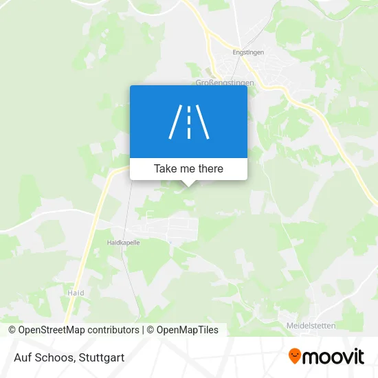 Карта Auf Schoos
