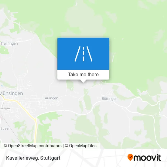 Карта Kavallerieweg