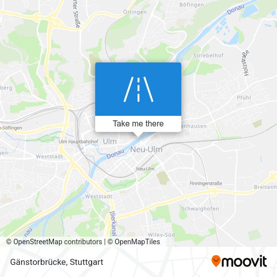 Gänstorbrücke map