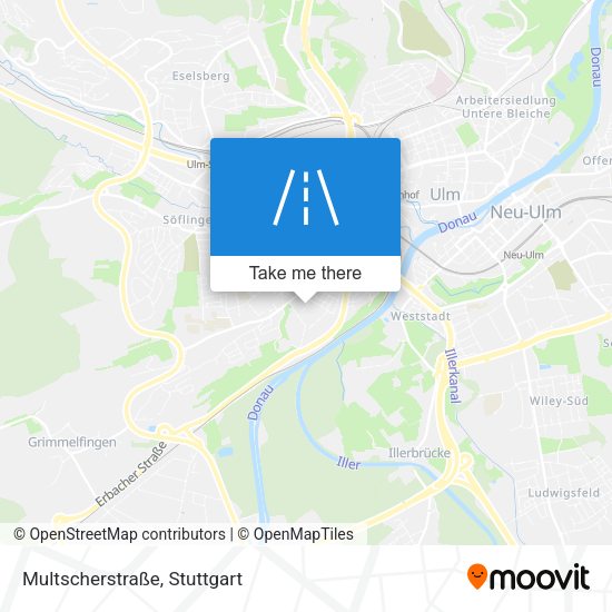 Карта Multscherstraße
