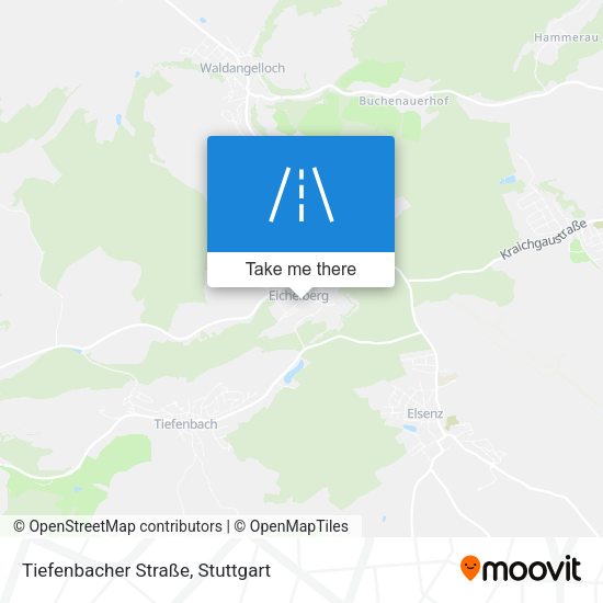 Tiefenbacher Straße map