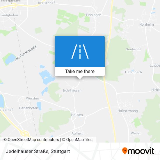 Jedelhauser Straße map