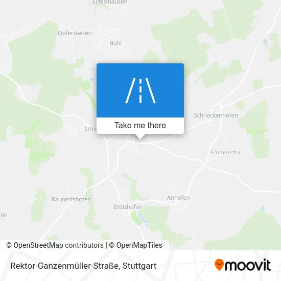 Карта Rektor-Ganzenmüller-Straße