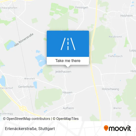 Erlenäckerstraße map