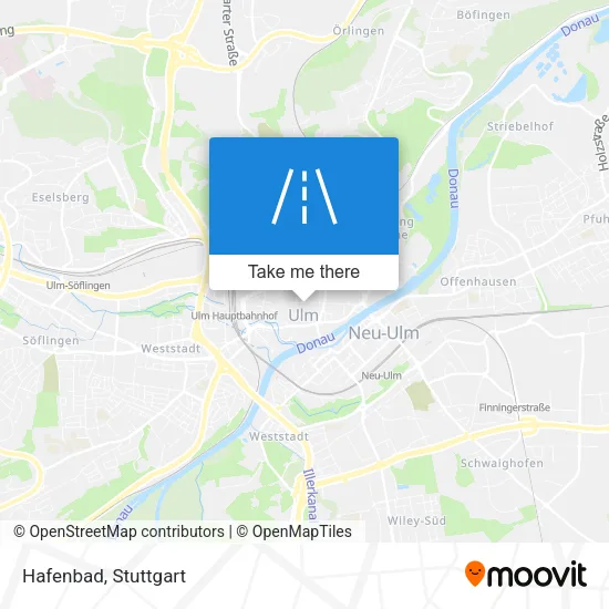 Hafenbad map