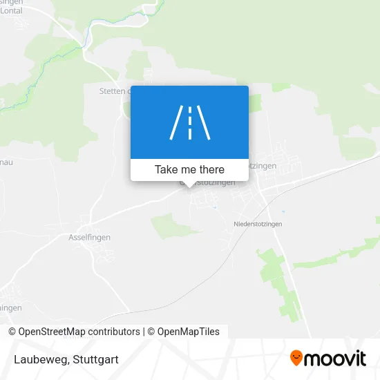 Карта Laubeweg